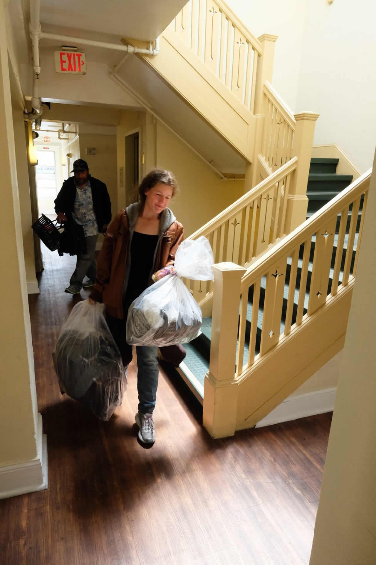 <div class='meta'><div class='origin-logo' data-origin='none'></div><span class='caption-text' data-credit='KGO-TV/Wayne Freedman'>A team from San Francisco's Navigation Center lulled Corry off the streets and helped get her the services she needed.</span></div>